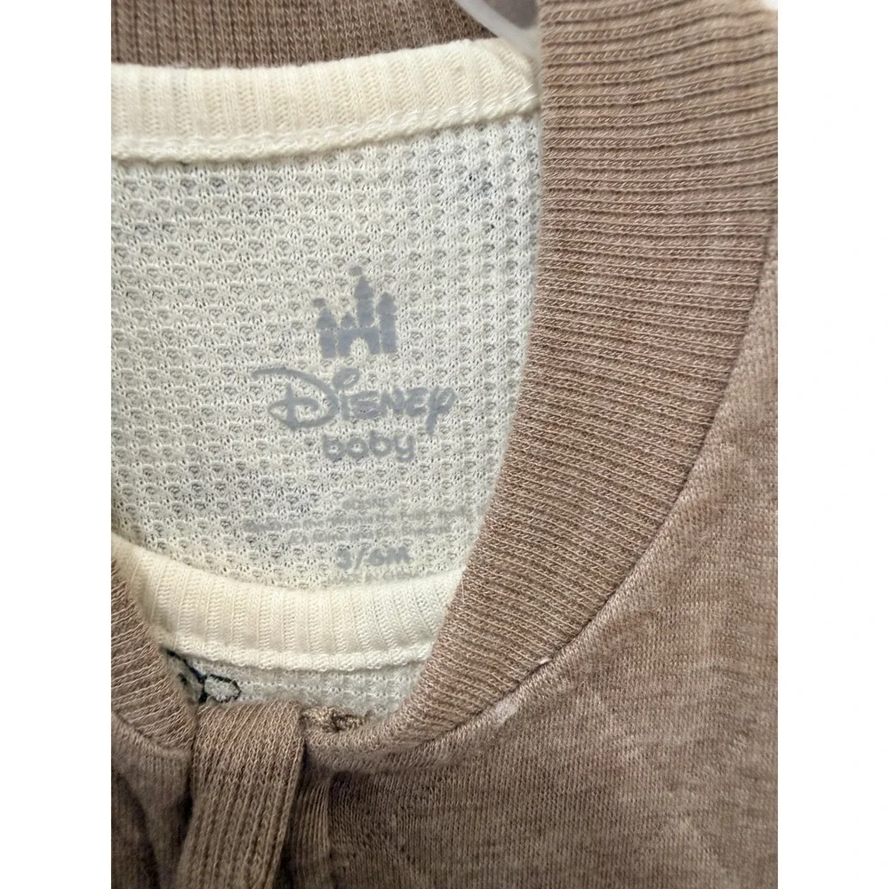 Disney Baby Winnie The Pooh 3 Piece Outfit Set 3-6M Quilted Vest Hunny Pants NWT
